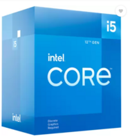 Intel i5-12400F 4.4 GHz Upto 4.4 GHz LGA1700 Socket 6 Cores 12 Threads Desktop Processor  (Blue)