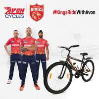 Avon Buke Bicycles Thrust 26T MTB Cycle for Adults | Wheel Size:26 inches | High-Tensile Steel Frame:17.5 inch | Rigid Fork | Caliper Brake | Steel Rim | Mudguards & Bottle | Matt Gloss Finish(Black)