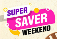 Super Saver Weekend : Exciting Deals Starting at ₹99 + Extra ₹239 Off / 2.5% discount on online payments 