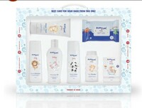BUMTUM FCBT1013 Baby Gift Box Pack of 7 | Skin & Hair Care Products Gift Box | Newborn Baby Essentials | New Born Baby Gifts | Baby Shower Gift | Combo 