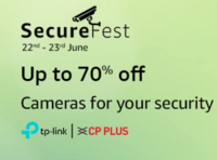 Secure Fest - Upto 70% Off + Bank Offers (22-23 June)