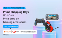 Prime Shopping Days Upto 55% Off + Extra 5% off + upto 500 coupon + 10% Instant Discount (22-24 June)