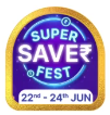Super Saver Fest - Deals from Rs. 9 ( 22-24 June)
