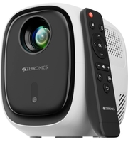 ZEBRONICS ZEB- MLP 5 (3500 lm) Portable /ZEB-Pixaplay 53 1080p Native with 4K Support, 120 Inch Screen Size, Auto Focus, Auto Keystone, Bluetooth, HDMI, USB, WIFI