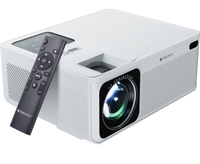 ZEBRONICS ZEB- MLP 4 (11500 lm) Portable /ZEB-PIXAPLAY 58 1080p Native with 4K Support, 210 Inch Screen Size, Quad Core Processor, Bluetooth, HDMI, USB, WIFI, AUX, Miracast