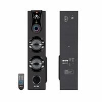 AKAI Bluetooth Tower Speaker Music System for Home TS 50 Remote Controlled Display