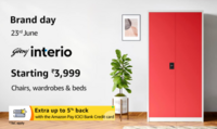 Godrej Brand Day - Deals starting 3999 + 5% Extra back (23 June)