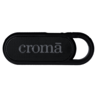 Croma 2W Portable Bluetooth Speaker (With Hook, Mono Channel, Black) 