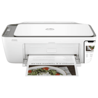 HP Deskjet Ink Advantage 2876 Wireless Color All-in-One Inkjet Printer (Icon LCD Display, 588J8B, Cement) 