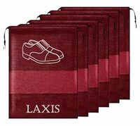 LAXIS - Shoe Bag for Travel & Storage Organizer for Women & Menoon, Pack of 6)