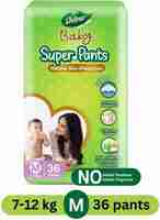 Dabur Baby Super Pants(36 Pieces)Diaper Infused Vitamin E | Insta-Absorb Technology Supermart 

