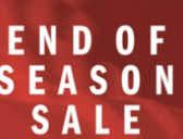 End of Season Sale - Up To 50% OFF + Extra 15% OFF + 5% off on prepaid Orders