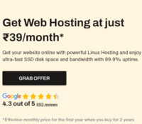 Sale: Avail Up To 70% OFF On Advanced Web Hosting + Free Domain