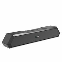 Blaupunkt Newly Launched SBA15 14W Bluetooth Soundbar I 1200 mAh Battery I TurboVolt Charging I AUX, Bluetooth, USB & TWS I Mini Gaming BT Speaker for TV, Mobile, PC, Tablets, Laptops (Premium Black)