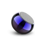 TECHNOVIEW 5W Ultra Mini Wireless Protable Bluetooth Speaker with Dynamic Metal Sound, Wireless Remote Shutter, Long-lasting Battery, Compact & Durable Design, Quick charging (Multi)