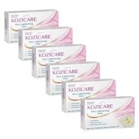 Kozicare Skin Lightening Soap - Pack of 6 x75gm Each (450gm)