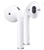 Apple AirPods(2nd gen) with Charging Case Bluetooth Headset with Mic  (White, True Wireless)