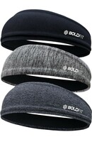 Boldfit Head Band for Man Sports Head Bandana for Men & Women Gym Hair Band for Men Workout, Running Breathable, Non-Slip & Quick Drying Head Bands for Long Hair 
