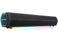  Blaupunkt Newly Launched SBA20 Pro 25W Bluetooth Soundbar with 2000mAh Battery I RGB Lights I Honeycomb Design I AUX, Bluetooth, USB & TWS I BT Speaker for TV, Mobile, PC, Laptops 
