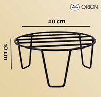  WonderStand Orion Plant Stand (Set of 1) Plant Stand for Balcony Rust Proof Metal Plant Stand for Living Room with 7 Layer Coating 