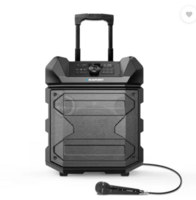 Blaupunkt ROCK&ROLL PS150 Wireless Party Speaker with Karaoke Mic, 4500mAh Battery,Rugged, 150 W Bluetooth PA Speaker