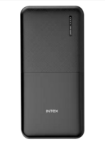 Intex 20000 mAh 12 W Power Bank  (Coal Black, Lithium Polymer, Fast Charging for Mobile)