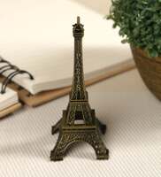 Vintage Inspired Metallic Eiffel Tower
