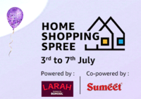 Home Shopping Spree - Min 40% Off + Up to Extra Rs.300 Off via Collect Offer