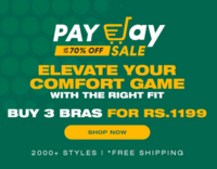 Pay day Sale - Upto 70% Off + Combo Offers + Get 2 Panties free + Extra 5% off 