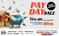 Pay Day Sale - Upto 75% Off + 20% Cashback
