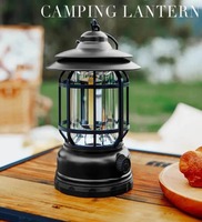 Rechargeable Camping Lantern with USB Charging (Assorted Colour)