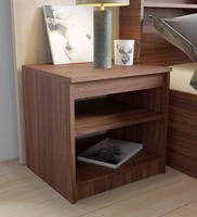 Holland Bedside Table in Leon Teak Finish