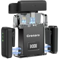 Grenaro Wireless Mic for Youtubers, Wireless Microphone