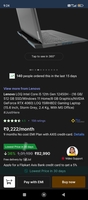 Rs. 83000 3D work and gaming laptop Lenovo LOQ. nvidia gtx 4060 (8GB VRAM), 16GB ram