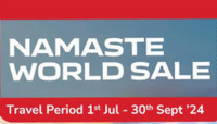 Air India’s Namaste World Sale [Till 5 July] - ₹0 Convenience Fee and Domestic Travel strating from ₹1799