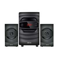 AKAI Zest Ms2550 50w Rms| 2.1 Channel Wired Multimedia Computer Speakers