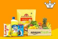 Flat Rs.200 Back on Min order Rs.2299 on Amazon Fresh 