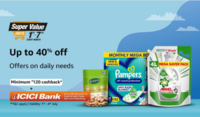 Super Value Days [ 1-7 July] - Upto 70% off + 10% Discount on ICICI Credit card