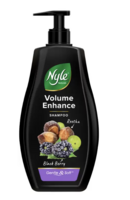 Grocery Nyle Naturals Volume Enhance Shampoo, With Blackberry, Reetha and Amla 1L [location specific]