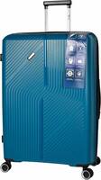 F Gear STV PP04 24" Blue Check- in Suitcase (4216)