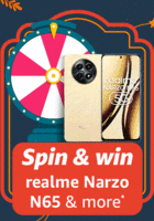 Funzone Spin and Win realme Narzo N65 & more*