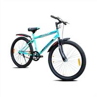 LEADER Scout 26T SEA Blue BLACK for Ride 26 T Mountain Cycle (Single Speed, Blue, Black)