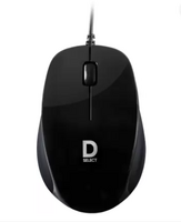 DSelect by Dell DS111 Wired Optical Mouse  (USB 2.0, Black)
