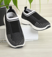 Carlton London sports Women Textured Lightweight Slip-On Sneakers