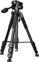 Everycom T1-Pro Professional Camera Tripod with Capsule Level, Lightweight Aluminum Tripod for DSLR Digital Camera with Pan Head & Carry Bag- (3 Months Warranty Covers Mechanism Defects Only)