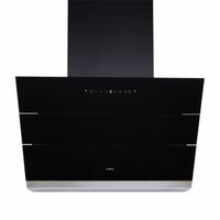 (Lowest) Elica 75 cm 1350 m3/hr Filterless Autoclean Angular Kitchen Chimney with 15 Years Warranty (EFL-S7512 HAC LTW VMS, Touch + Motion Sensor Control, Black)