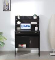 Betsu Hutch Desk in Cappuccino Finish