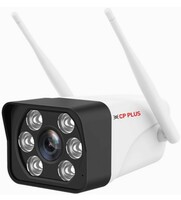 CP PLUS 3MP 4G Sim Card Supported Outdoor Smart Bullet Camera | Support RJ45 Port and 4G Sim | Two way Talk |Full Colour Night Vision| SD Card (Up to 256 GB) IP Ratings – IP66 CP-V32G 