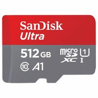 SanDisk Ultra 512GB microSDXC UHS-I, 150MB/s R