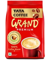 Grocery: Tata Coffee Grand Premium 90gm, 100% Coffee Blend  (Location specific)